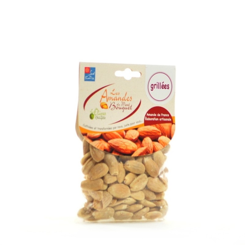Amandes grillées nature (sans sel) 100g Amandes grillées nature (sans sel) 100g