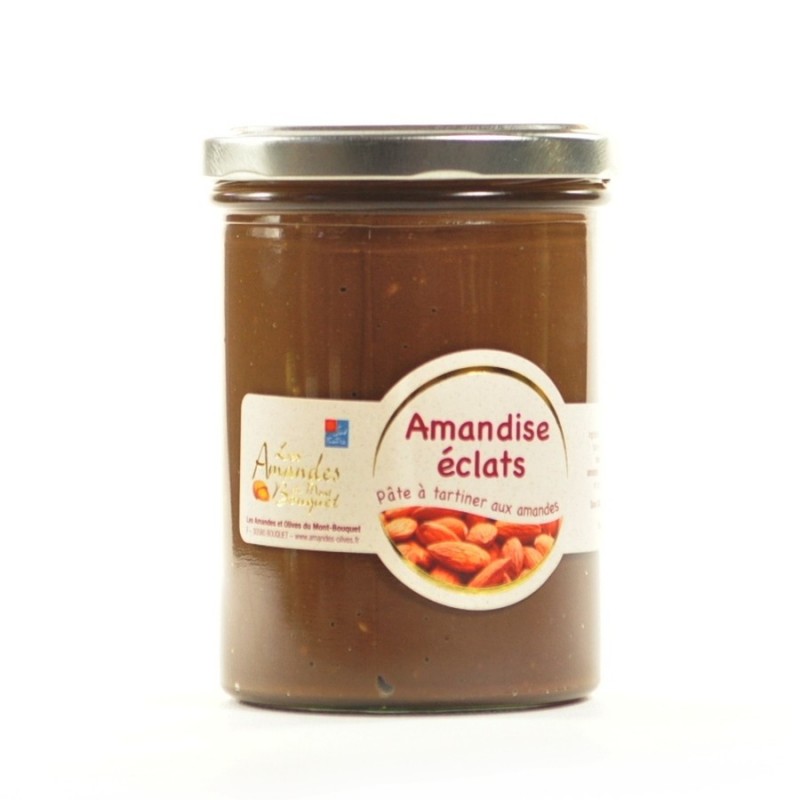 Amandise éclats 450g – pâte à tartiner aux éclats d'amandes