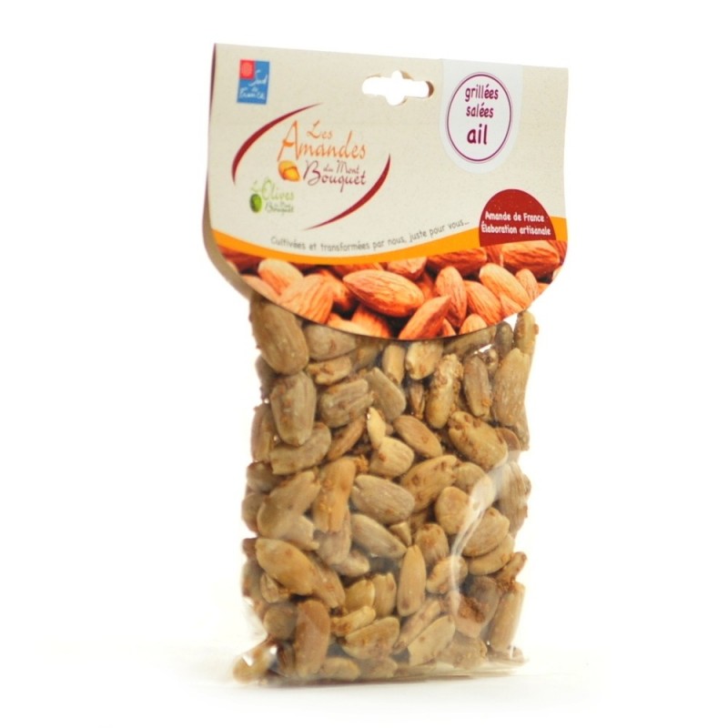 Amandes grillées salées à l'Ail 200g