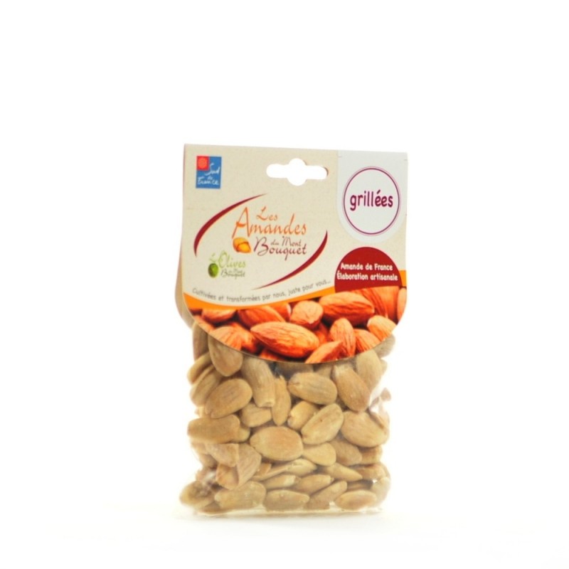 Amandes grillées nature (sans sel) 100g