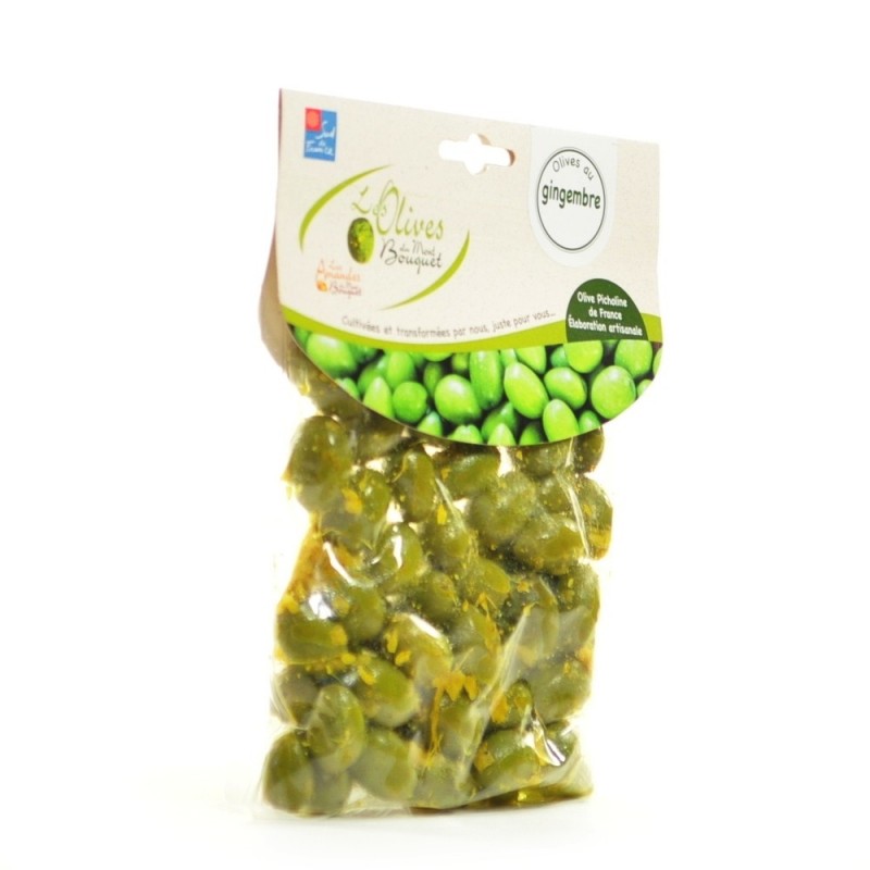 Olives au gingembre 200g