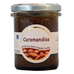 Caramandise 200g - caramel tendre aux éclats d'amandes à tartiner