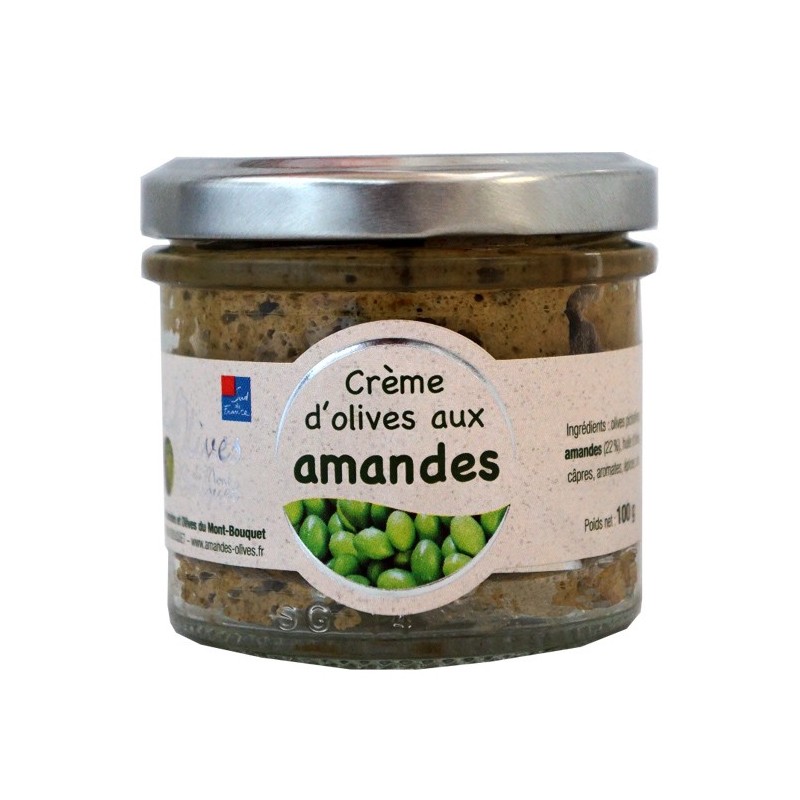 Crème d'olives et amandes 100g