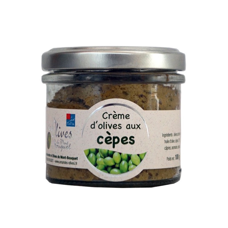 Crème d'olives aux cèpes 100g