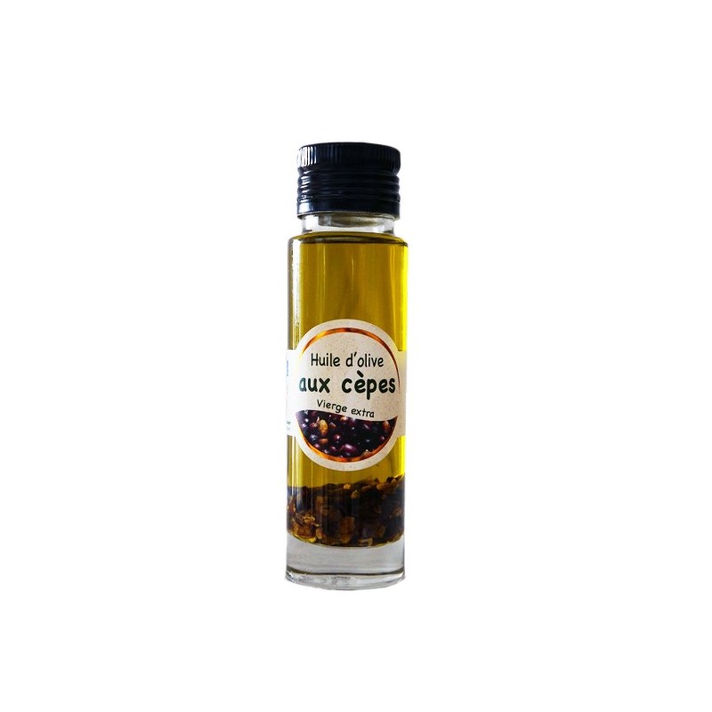 Huile d'olive aux cèpes 10cl Huile d'olive aux cèpes 10cl