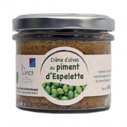 Crème d'Olives au piments d’Espelette 100g