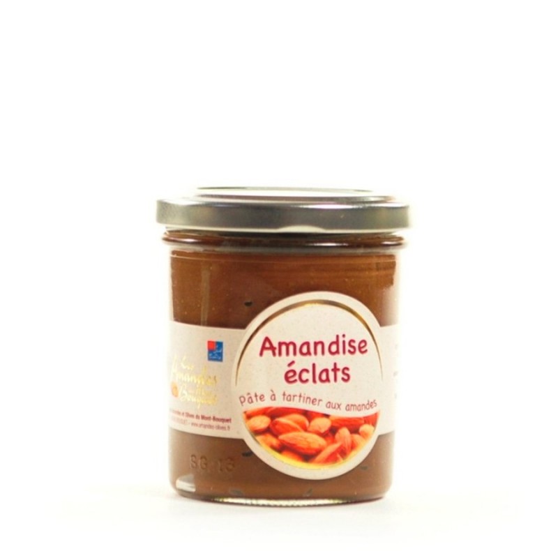 Amandise éclats 200g – pâte à tartiner aux éclats d'amandes