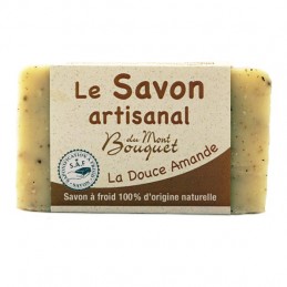 Savon à l'huile d'amande douce et à la poudre d'amandes 100g