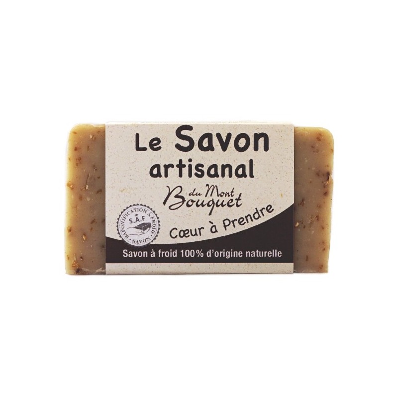 Savon à l'huile d'amande douce, à la vanille et à l'avoine 100g Savon à l'huile d'amande douce, à la vanille et à l'avoine 100g