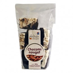 Chocomi-nougat 150g (morceaux de nougat enrobés de chocolat noir)