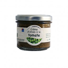 Pot de purée d'olives Picholine à la tomate 100g