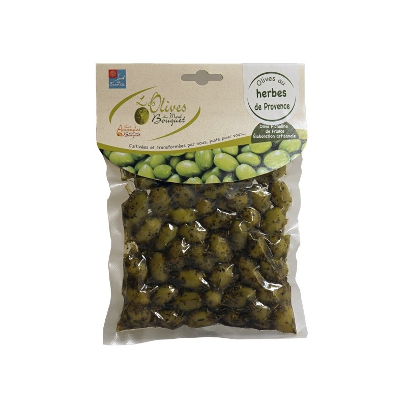 Olives aux herbes de provence 200g