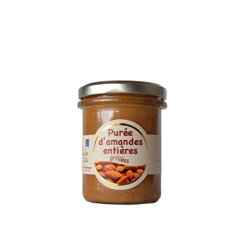 Purée d'amande entière nature 400g