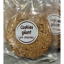 Cookies géant aux amandes 100g
