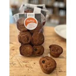 Muffins Amandes Raisins Gingembre - 6 pièces - 240g