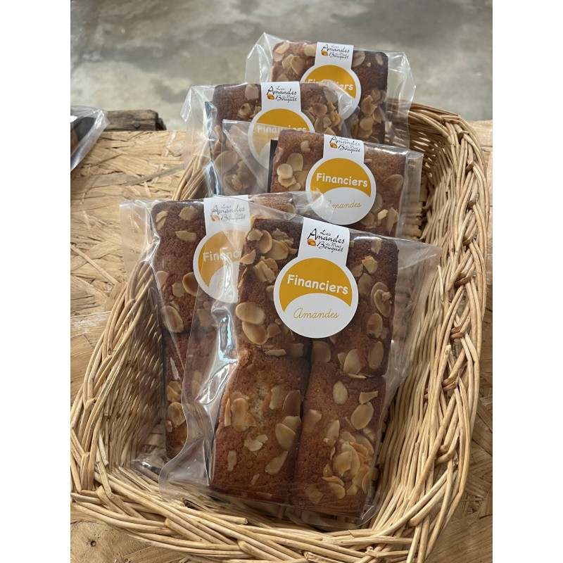 Financiers aux amandes - 4 pièces - 160g Financiers aux amandes - 4 pièces - 160g