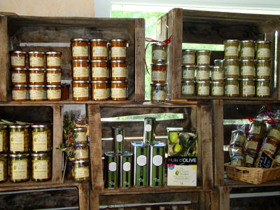 Les produits de l'olive