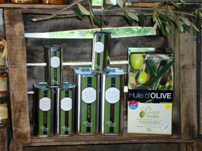 Les huiles d'olive