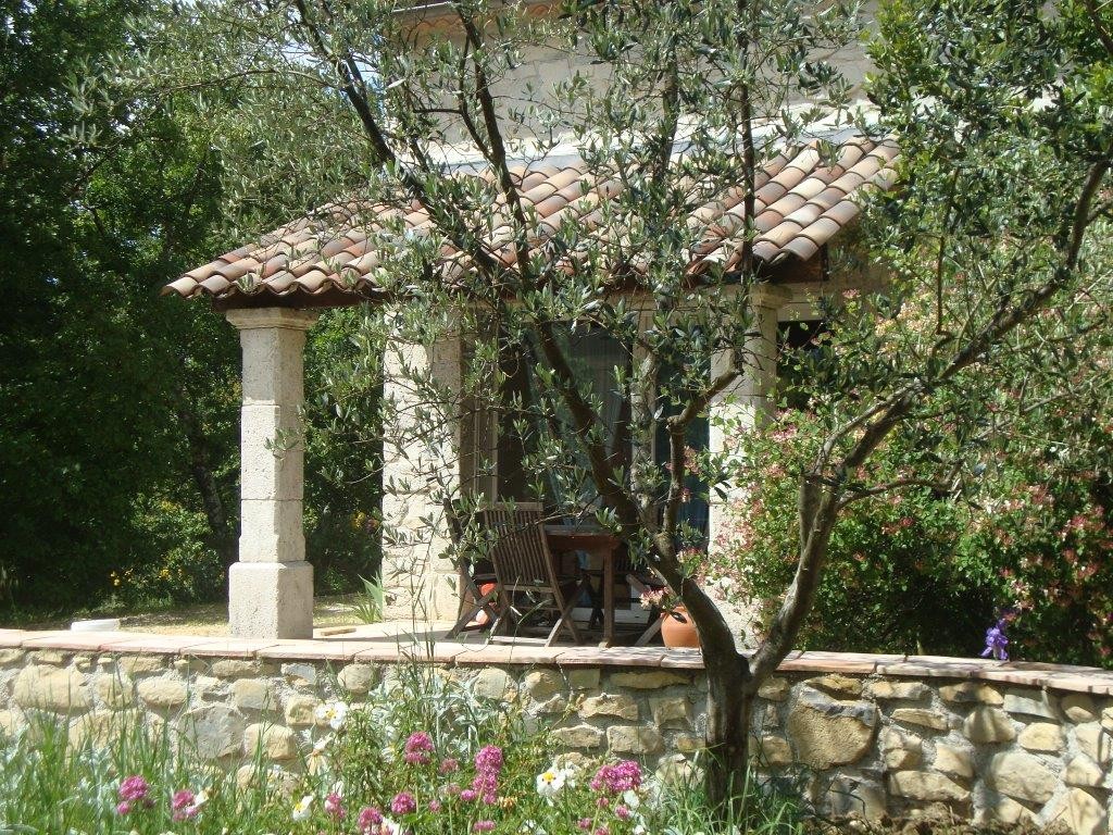 La terrasse du gîte
