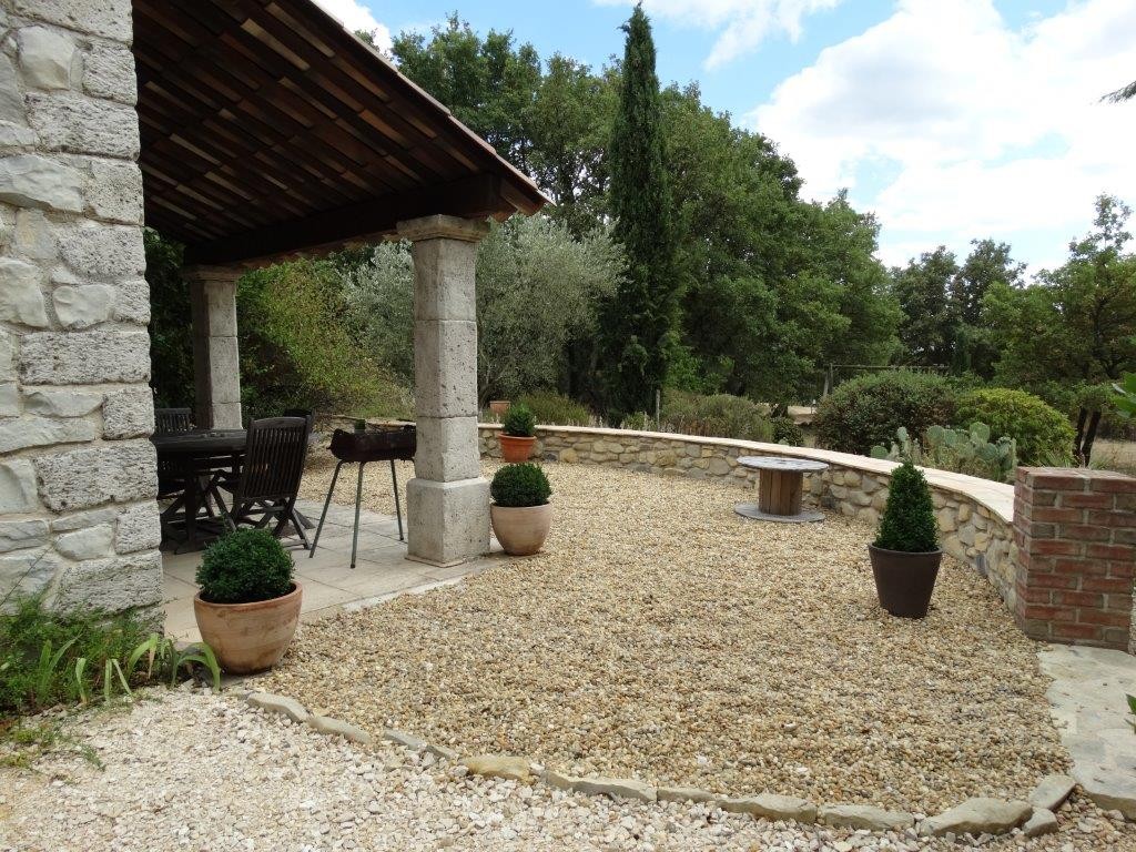 La terrasse du gîte