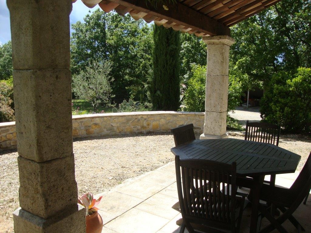 La terrasse du gîte